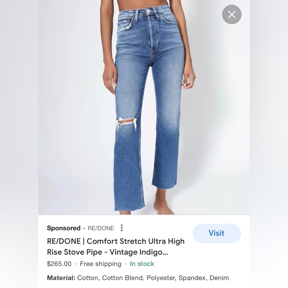 Redone jeans